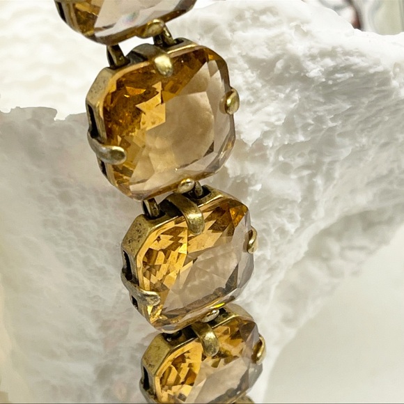 J. Crew Faceted Crystal Vintage Bracelet - Picture 10 of 12
